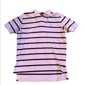 Polo by Ralph Lauren pink and navy size Large